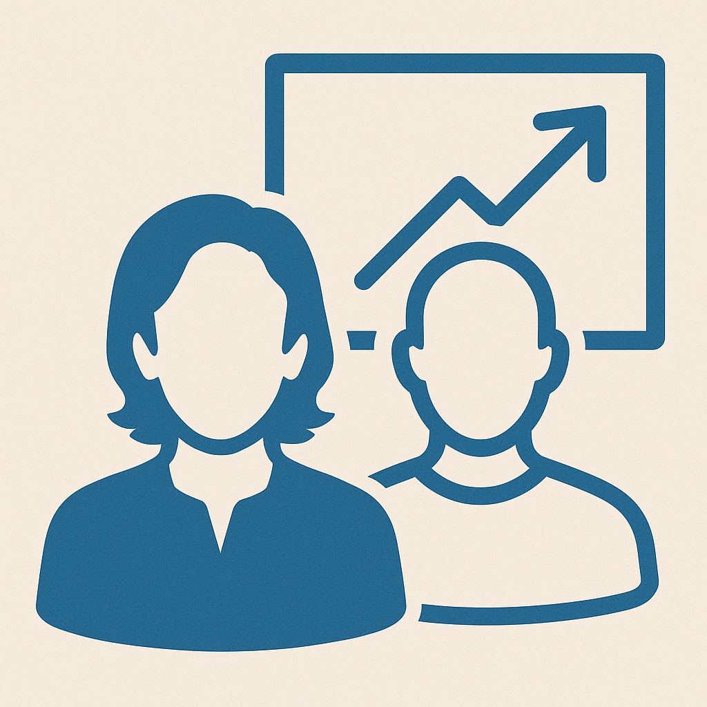 Coaching professionnel illustration